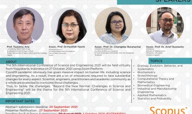 The 5th International Conference of Science and Engineering (ICSE) 2021
