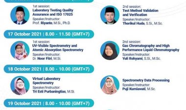 October Virtual Summer School "Validation Method in Spectrometry and Chromatography"