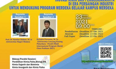 WEBINAR NASIONAL PENDIDIKAN DAN SAINS KIMIA 2021 | UNIVERSITAS NUSA CENDANA
