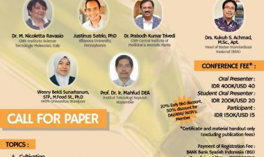 The 3rd International Conference of Essential Oils | Universitas Padjajaran | 2021