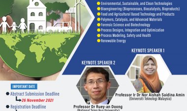 The 5th International Conference on Green Chemical Engineering and Technology (GCET) 2021 | Universiti Kuala Lumpur