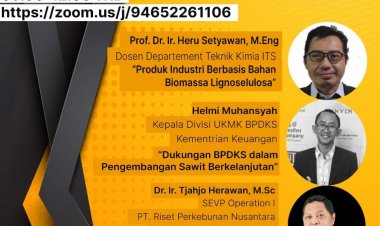 Webinar Series | Komersialisasi Limbah Lignoselulosa | Institut Teknologi Sepuluh November