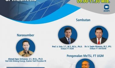 [Januari 2022] Bincang Energi | Penyiapan Infrastruktur EBT (Energi Baru Terbarukan) di Indonesia