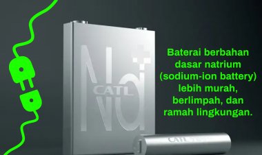 Akankah Baterai Ion Natrium Menggantikan Baterai Ion Litium?