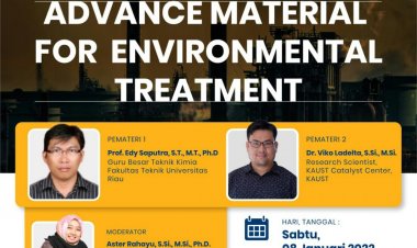 [Januari 2022] PSMTK Talks #4 | Advance Material for Environmental Treatment | Universitas Ahmad Dahlan
