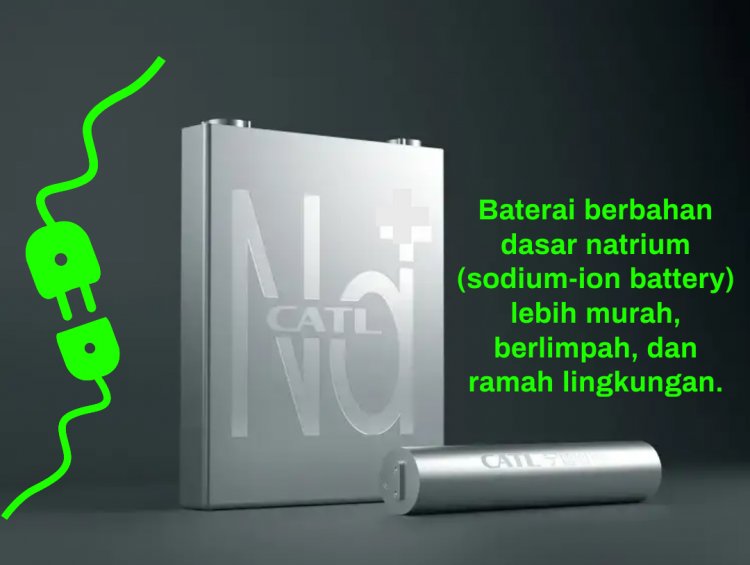 Akankah Baterai Ion Natrium Menggantikan Baterai Ion Litium?