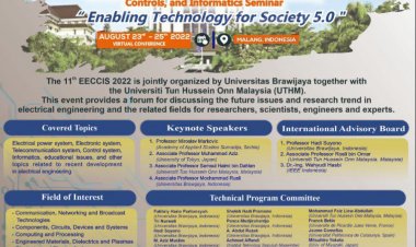 [Agustus 2022] 11th Electrical Power, Electronics, Communications, Control, and Informatics Seminar (EECCIS)