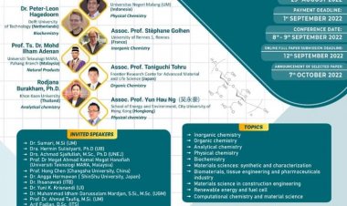 [September 2022] The 4th International Conference on Chemistry and Material Sciences (IC2MS) 2022
