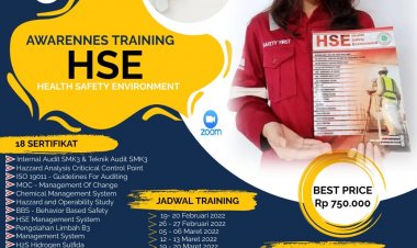 [April 2022] Online Training Health Safety Environment (HSE)
