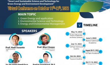 [Oktober 2022] THE 4TH INTERNATIONAL CONFERENCE ON GREEN ENERGY AND ENVIRONMENT (ICOGEE) 2022