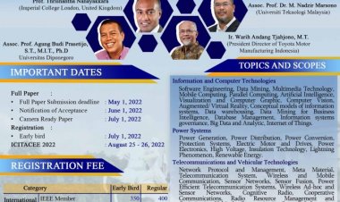 [August 2022] The 9th International Conference on Information Technology, Computer and Electrical Engineering | Call For Paper “Electrical Engineering and Information Technology for Achieving Sustainable Development Goals”