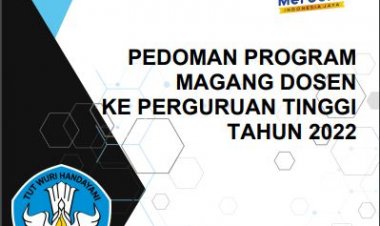 [Kesempatan Platinum] Call for Internship | Program Magang Dosen ke Perguruan Tinggi Tahun 2022
