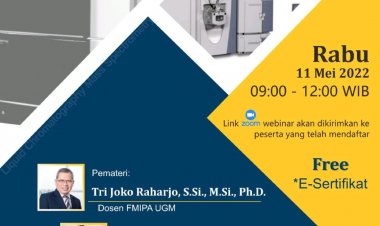 [Mei 2022] Webinar | Liquid Chromatography Mass Spectrometry (LC-MS)
