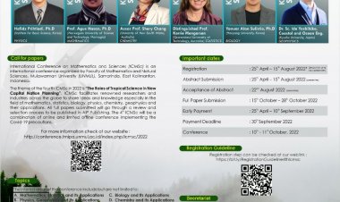 [Oktober 2022] The 4th International Conference on Mathematics and Sciences (ICMSc) 2022