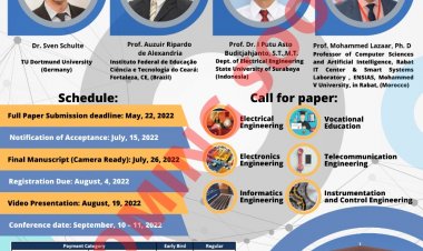 [September 2022] THE FIFTH INTERNATIONAL CONFERENCE ON VOCATIONAL EDUCATION AND ELECTRICAL ENGINEERING (ICVEE)