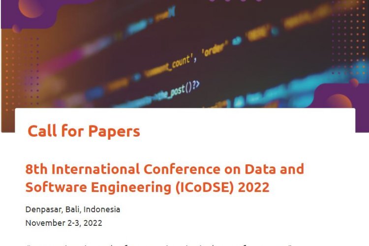 [November 2022] 8th International Conference on Data and Software ...