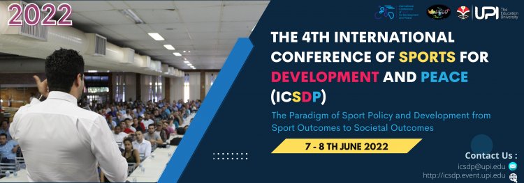 [7-8 Juni 2022]  The 4th International Conference of Sport for Development and Peace (ICSDP)