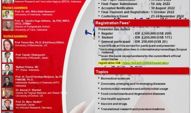 [November 2022] BRIN’s 1st International Conference for Health Research (ICHR)