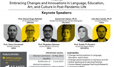 [27-28 Agustus 2022] The 6th International Seminar on Language, Education, and Culture ISoLEC 2022