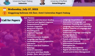 [27 Juli 2022] 5TH ICLLE 2022 INTERNATIONAL CONFERENCE ON LANGUAGE LITERATURE AND EDUCATION