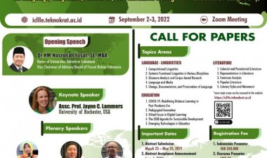 [September 2022] The 2nd International Conference on Language Linguistic Literature and Education (ICLLLE)