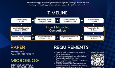 [Kesempatan Platinum] Call For Participants| Ideas Competition 2022 “Accelerating Global Energy Transition Agenda through Revolutionary Battery Technology, Renewable Energy, and Electric Vehicles”