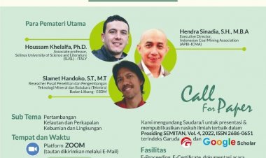 [2 Juli 2022] Seminar Nasional Teknologi Kebumian dan Kelautan IV