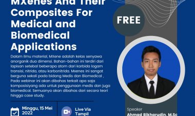 [Mei 2022] Webinar | MXenes and Their Composites for Medical and Biomedical Applications