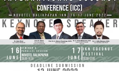 [16-17 Juni 2022] International Coconut Conference (ICC) 2022