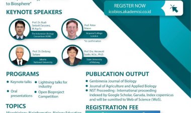[27-28 Agustus 2022] 1st International Conference of Biology for Student (ICoBioS) 2022