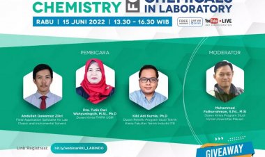 [15 Juni 2022] Green Chemistry for Sustainable Chemicals in Laboratory