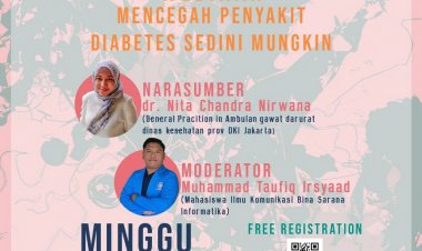 [12 Juni 2022] Mencegah Penyakit Diabetes Sedini Mungkin