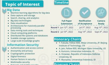 [1-3 Okt 2022] The International Workshop on Big Data and Information Security (IWBIS)