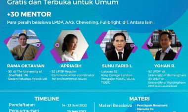 [Daftar Sebelum 23 Juni 2022] Bimbingan Beasiswa Batch 11 | Rumah Beasiswa Budi Waluyo