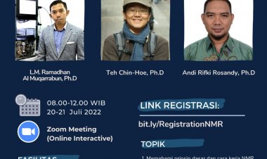 [20&21 Juli 2022] Introduction to NMR: How and why NMR is a powerful tool in structure elucidation