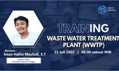 [23 Juli 2022] Training Waste Water Treatment Plant