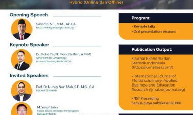 [6 Agustus 2022] Konferensi Nasional Akuntansi (Ikatan Akuntan indonesia wilayah Bangka Belitung)