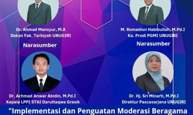 [5 Juli 2022] Penguatan dan Implementasi Moderasi Beragama bagi Guru Pendidikan Dasar