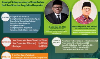 [24 September 2022] Seminar Nasional Peran Perguruan Tinggi dan Pemanfaatan Hasil Penelitian