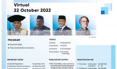 [22 Okt 2022] 1st INTERNATIONAL CONFERENCE MULTIDISCIPLINARY RESEARCH (ICMR 2022)