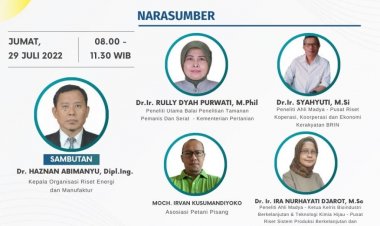 [29 Juli 2022] Inovasi Sosial, Kelembagaan dan Pemberdayaan Masyarakat pada Agroindustri Serat Bahan Alam Berkelanjutan