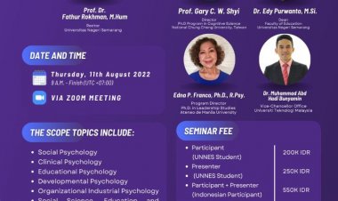 [11 Agustus 2022] st Binneal Meeting for Research in Psychology and Education