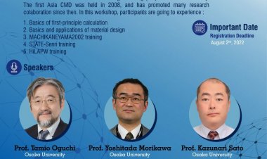 [3-5 Agustus 2022] The Asia Computational Materials Design (A-CMD)