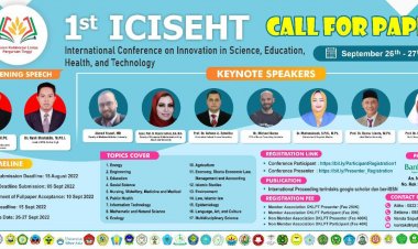 [26-27 September 2022] International Conference on Innovation in Science, Education, Health and Technology (ICISEHT-2022)