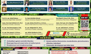 [21-22 Oktober 2022] The 1st International Conference on Medicinal Plants