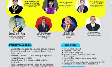 [23 & 24 Agustus 2022] Seminar Nasional IPS - Transformasi Pendidikan IPS Menyongsong Era Society 5.0