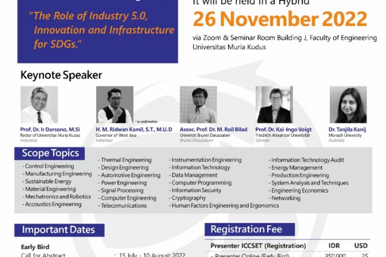 [26 Nov 2022] International Conference on Computer Science and