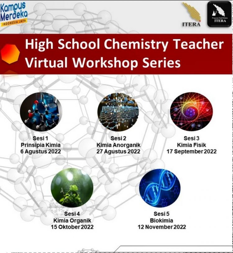 [ 6 Agustus -12 November 2022] High School Chemistry Teacher Virtual Workshop Gratis