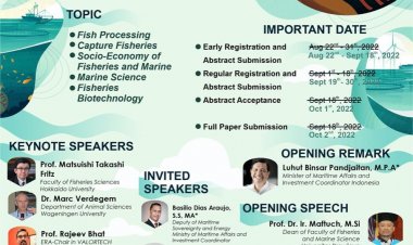 [5-6 Oct 2022] The 3rd International Conference on Fisheries and Marine Research (ICoFMR)
