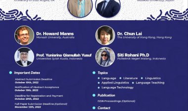 [28-29 Oct 2022] IVICOLL (INTERNATIONAL VIRTUAL CONFERENCE ON LANGUAGE AND LITERATURE) 2022